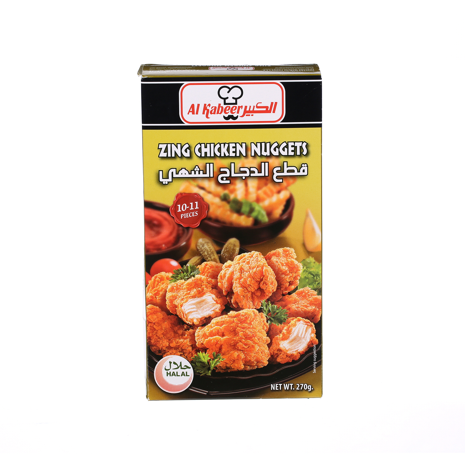 Al Kabeer Zing Chicken Nuggets 270 g