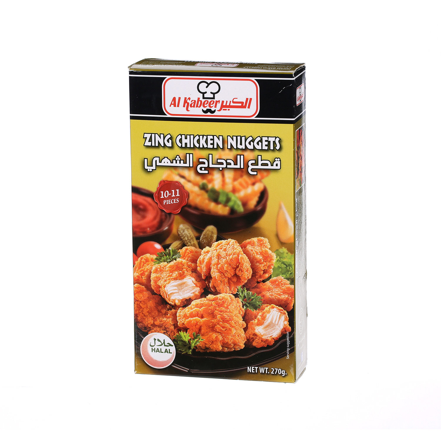 Al Kabeer Zing Chicken Nuggets 270 g