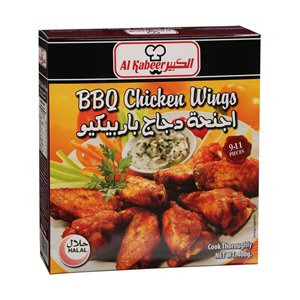 Al Kabeer BBQ Chicken Wings 400 g