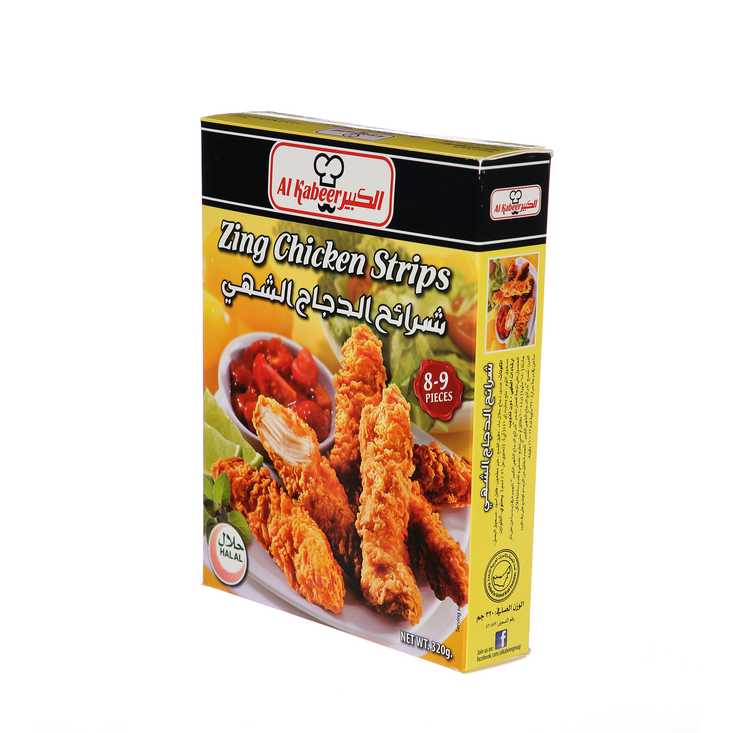 Al Kabeer Zing Chicken Strips 320 g