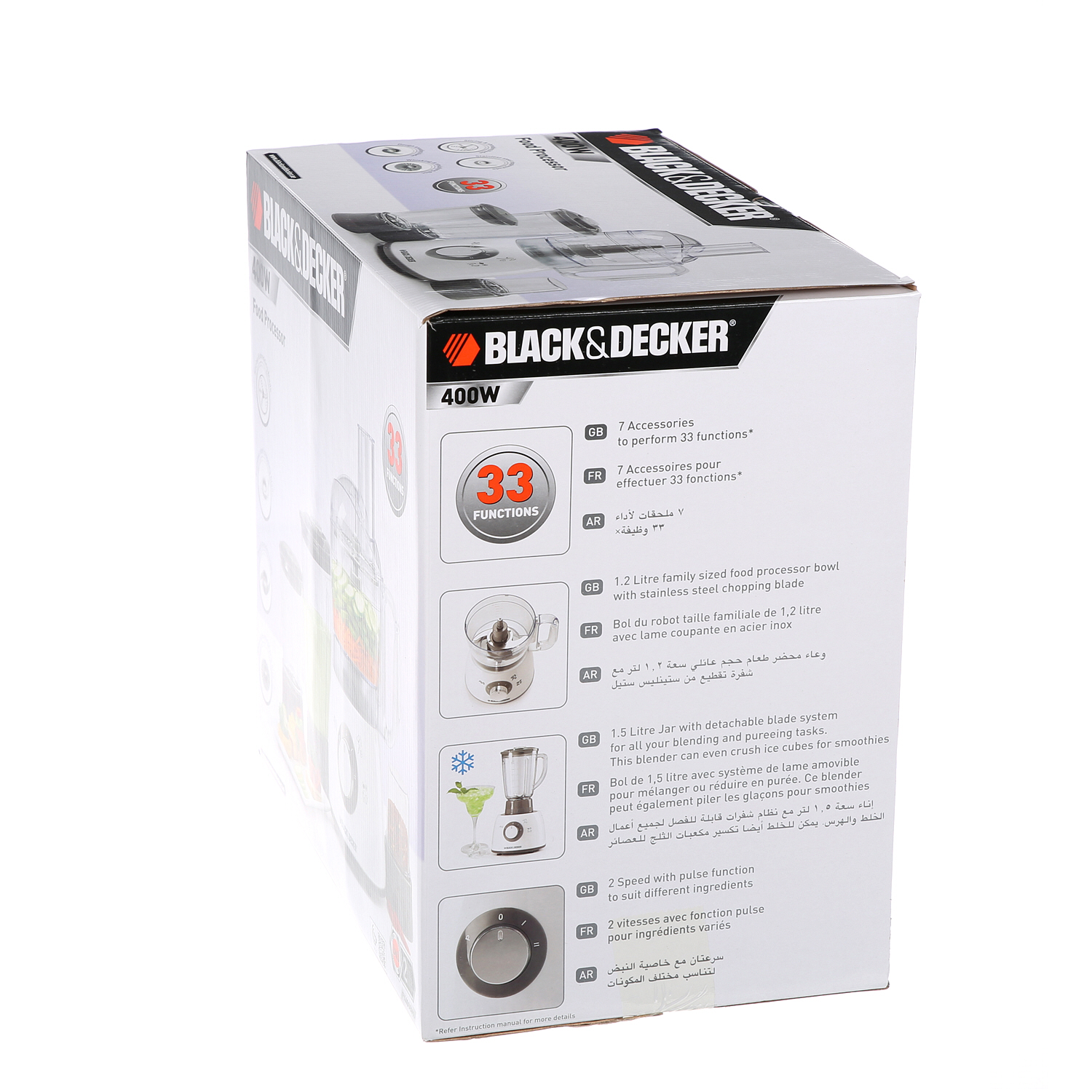 Black & Decker 33 Function Food Procesor