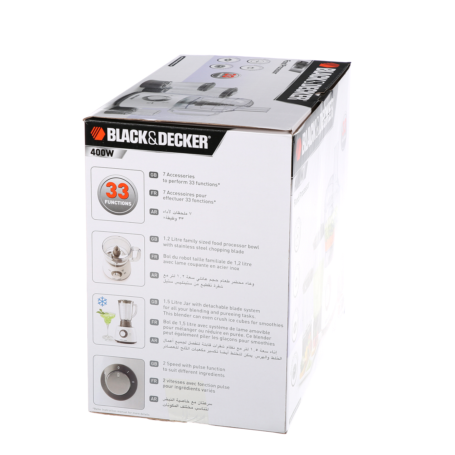 Black & Decker 33 Function Food Procesor