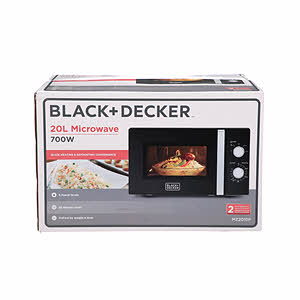 Blk & Decker Microwv Mz2010P-B5+700W 20L