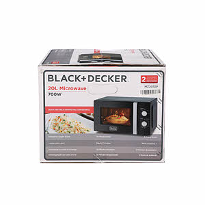 Blk & Decker Microwv Mz2010P-B5+700W 20L