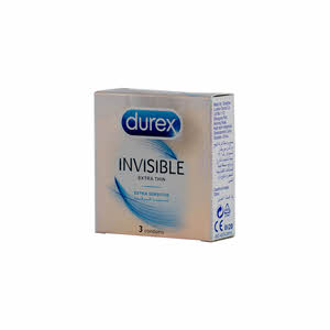 Durex Invisible 3 Condoms