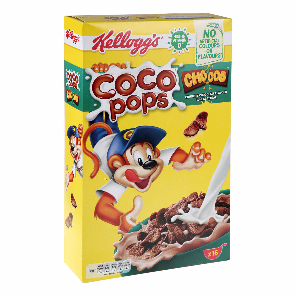 Coco Pops First Box Kellogg'S Cereal Chocos Coco Pops 500Gm | Sharjah Co-operative Society