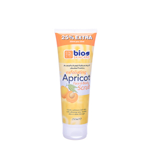 Bio Skincare Exfoliating Apricot Face & Body Scrub 250 ml