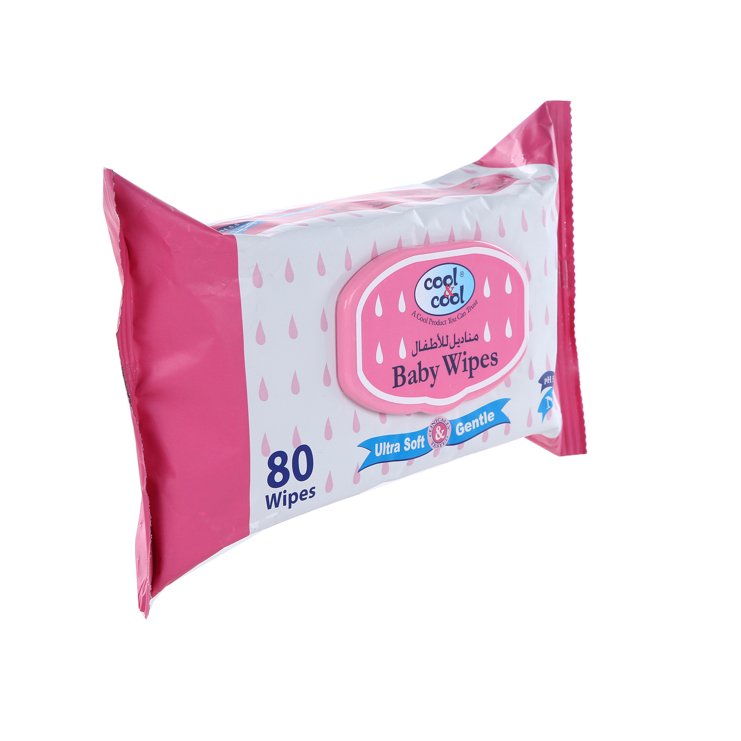Cool & Cool Regular Baby 80 Wipes