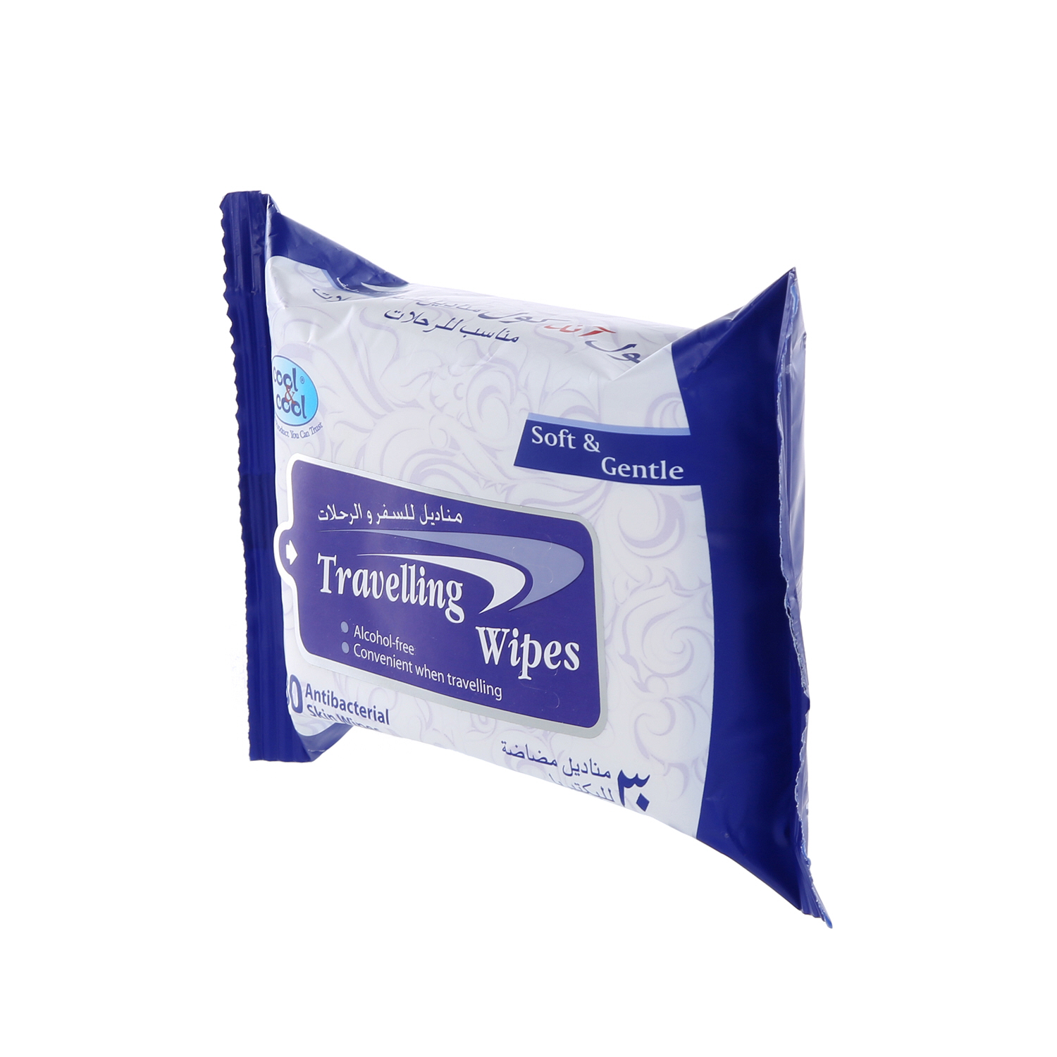 Cool & Cool Travel 30 Wet Wipes