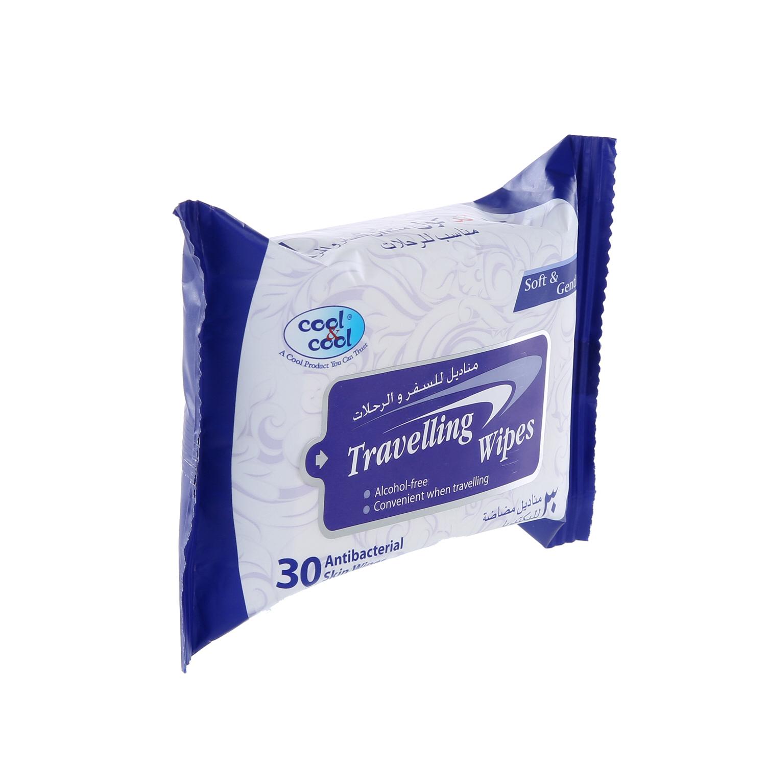 Cool & Cool Travel 30 Wet Wipes