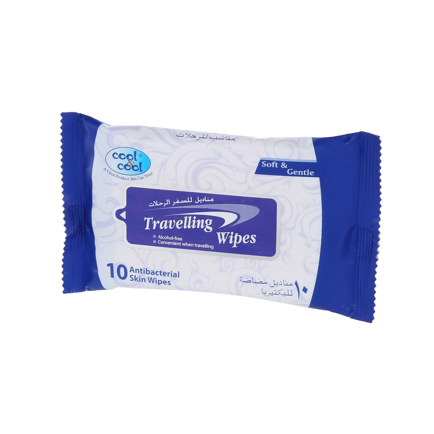 Cool & Cool Travelling Wipes 10 Wipes