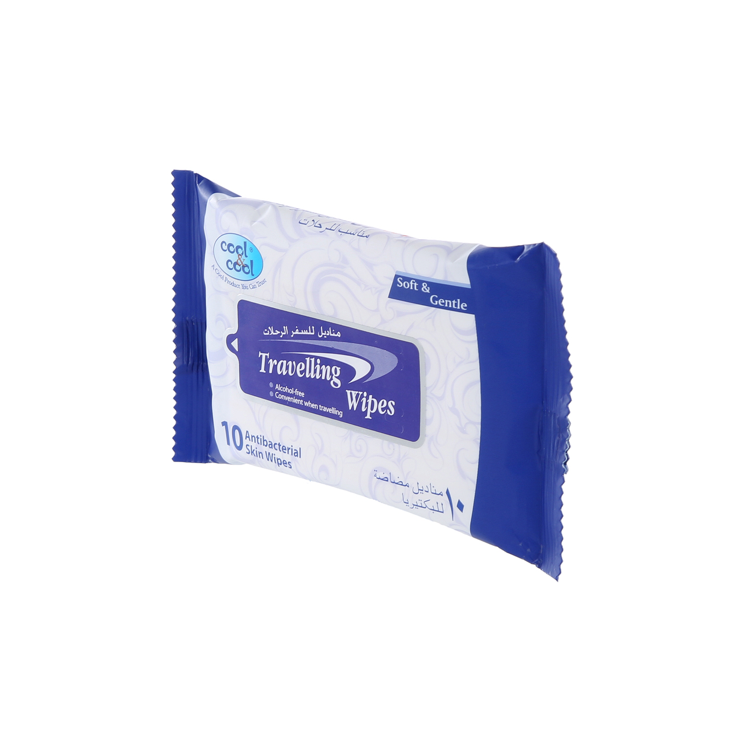 Cool & Cool Travelling Wipes 10 Wipes