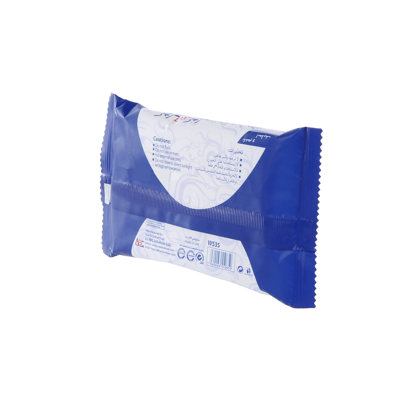 Cool & Cool Travelling Wipes 10 Wipes