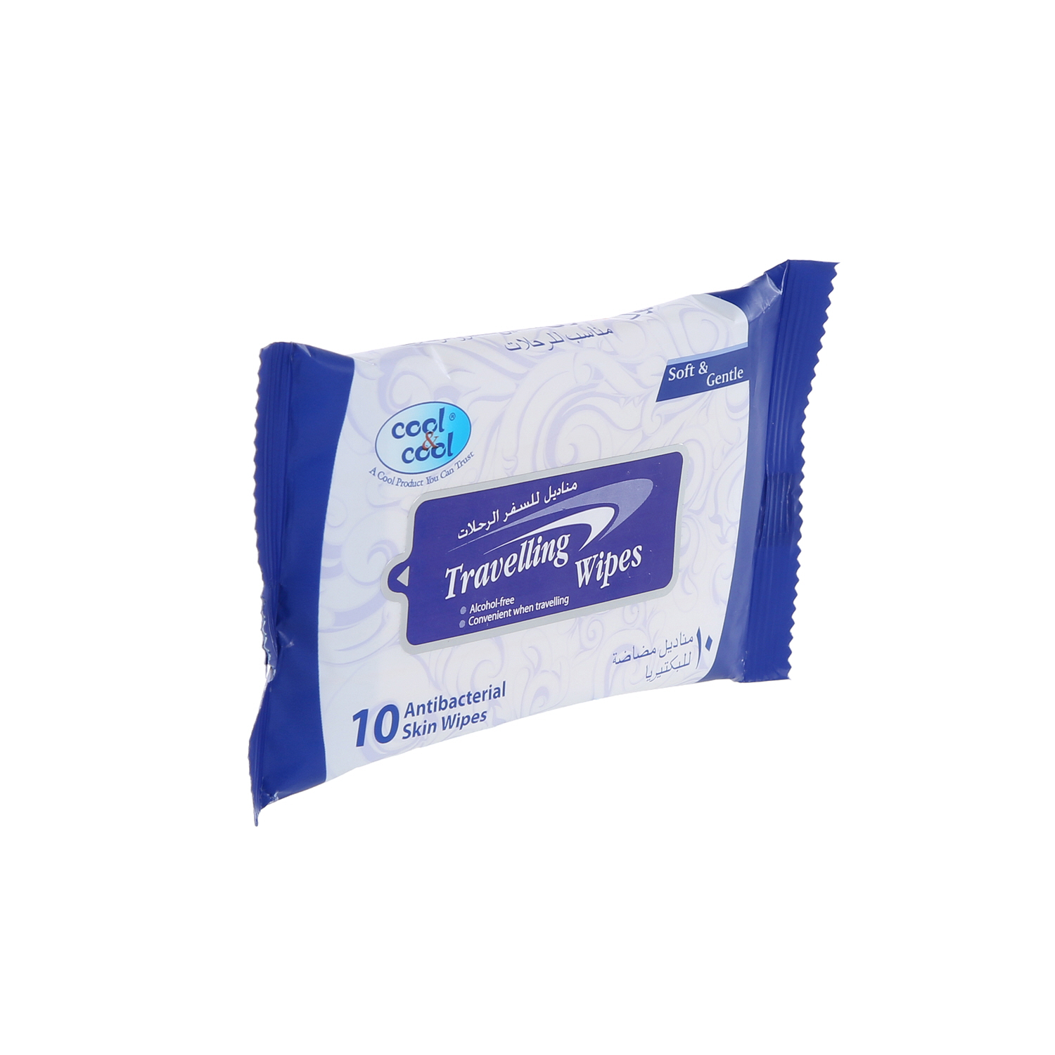 Cool & Cool Travelling Wipes 10 Wipes