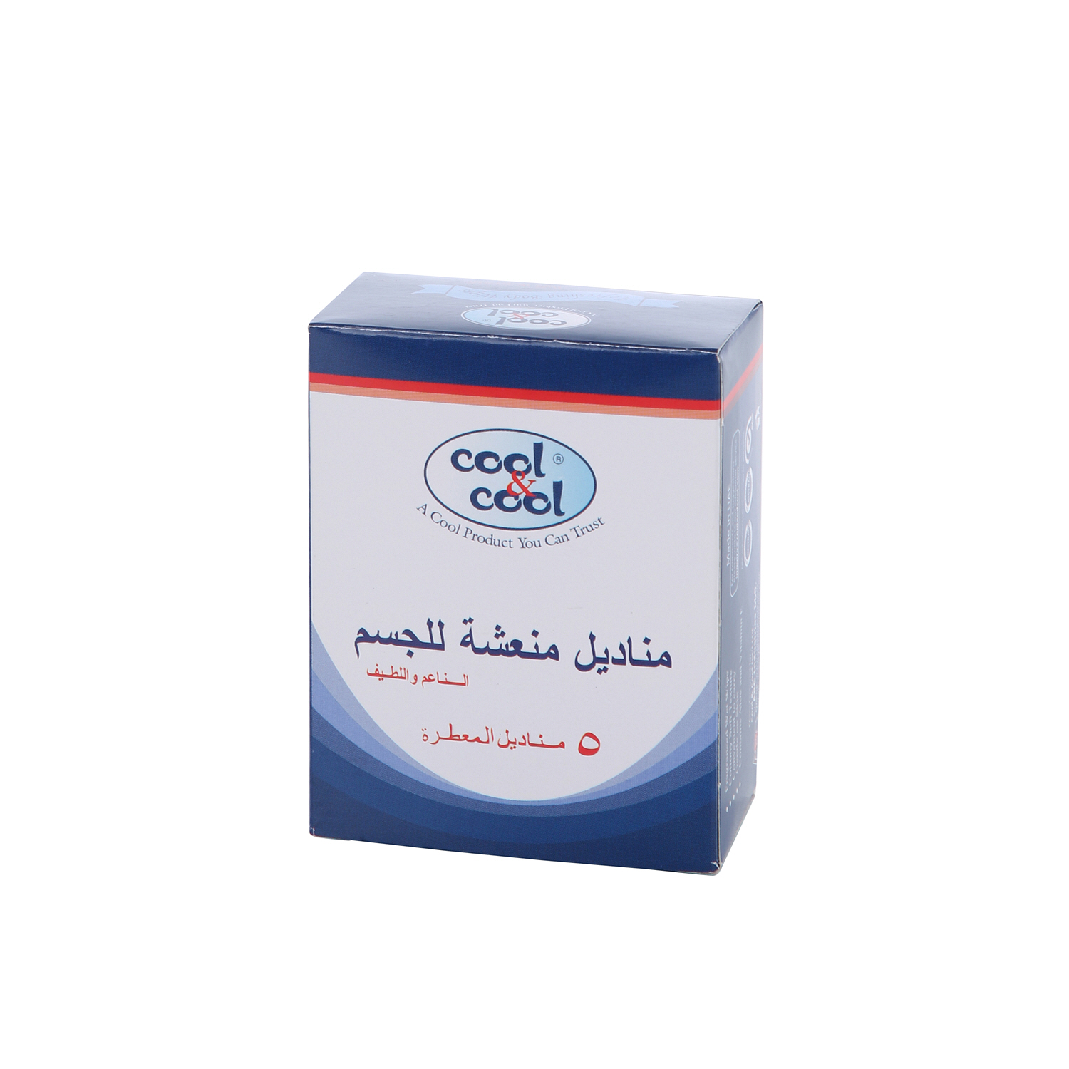 Cool&Cool Refreshing Body Wipes 5Wipes