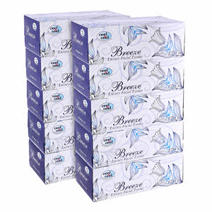 Cool & Cool Facial Tissue 5 x 150S 2S