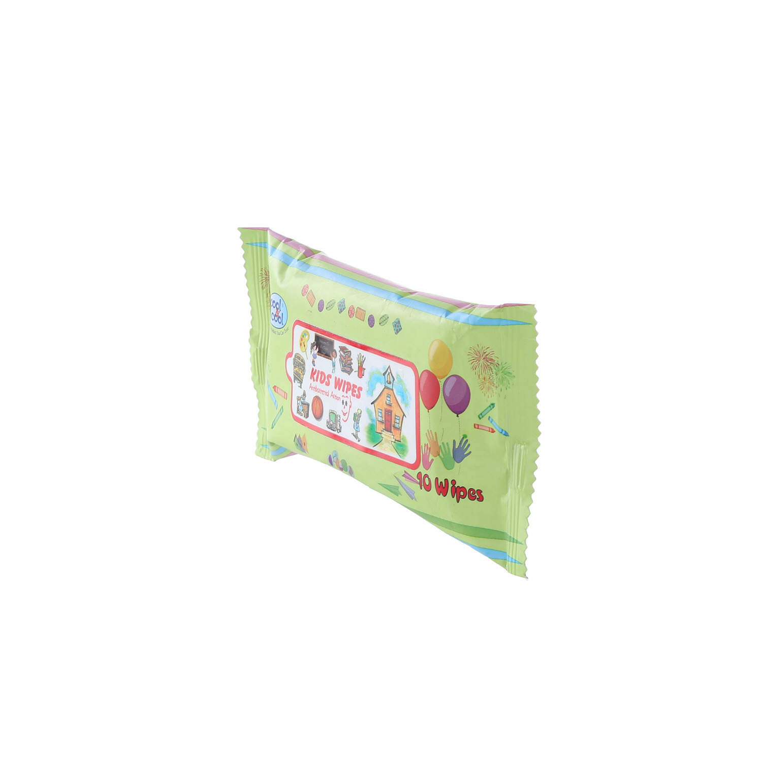 Cool & Cool Kids Wipes Antibacterial 10 Wipes