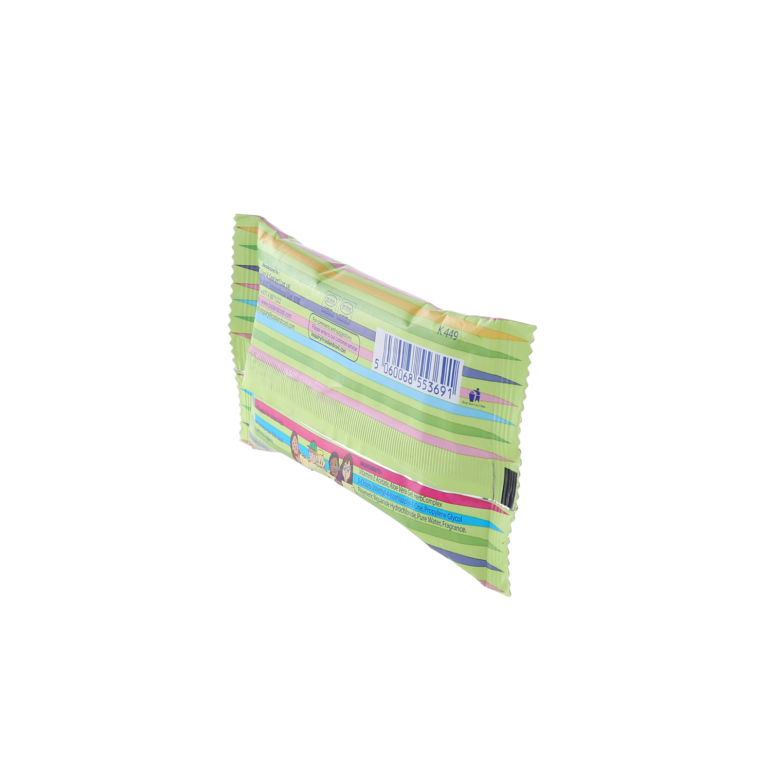 Cool & Cool Kids Wipes Antibacterial 10 Wipes