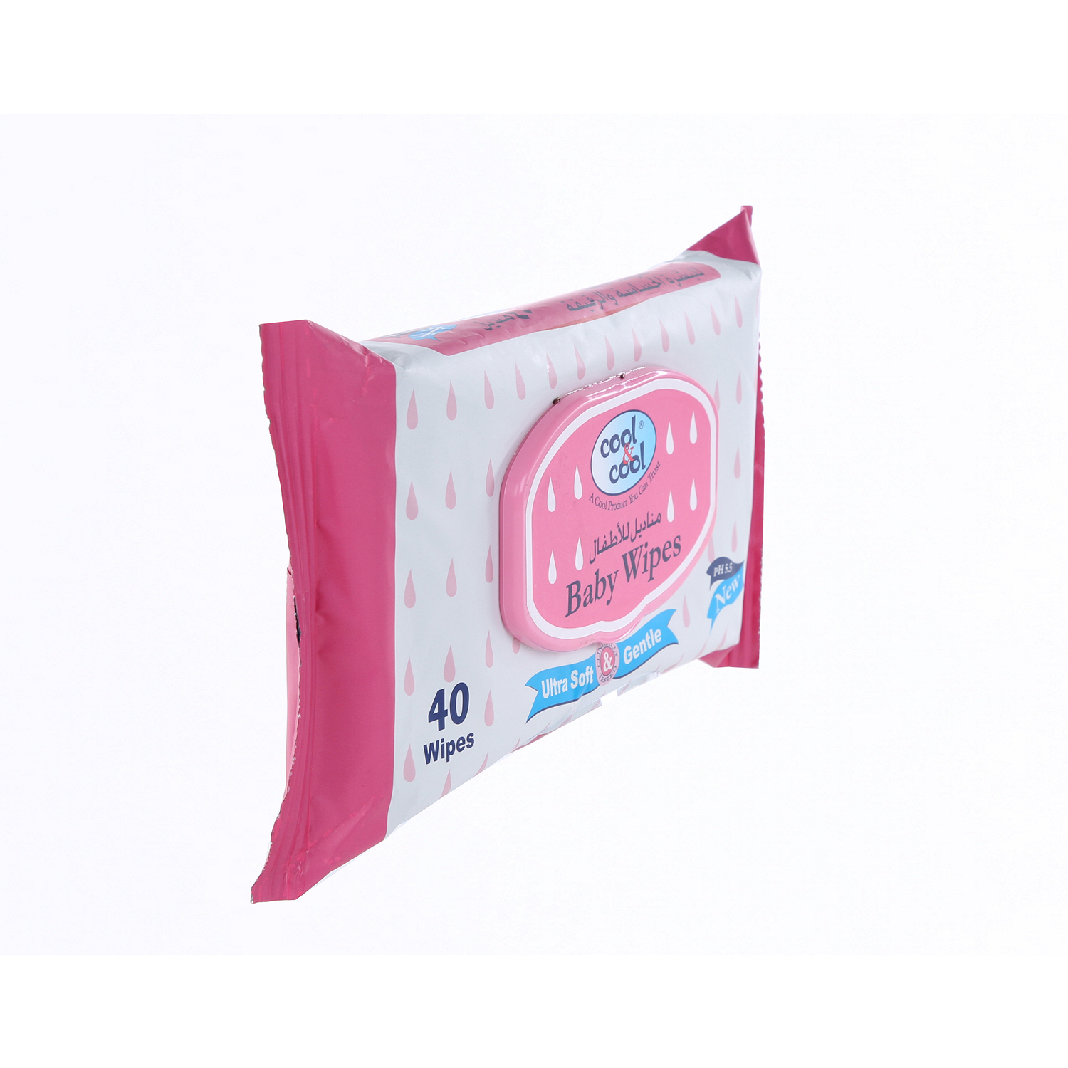 Cool & Cool Regular Baby 40 Wipes