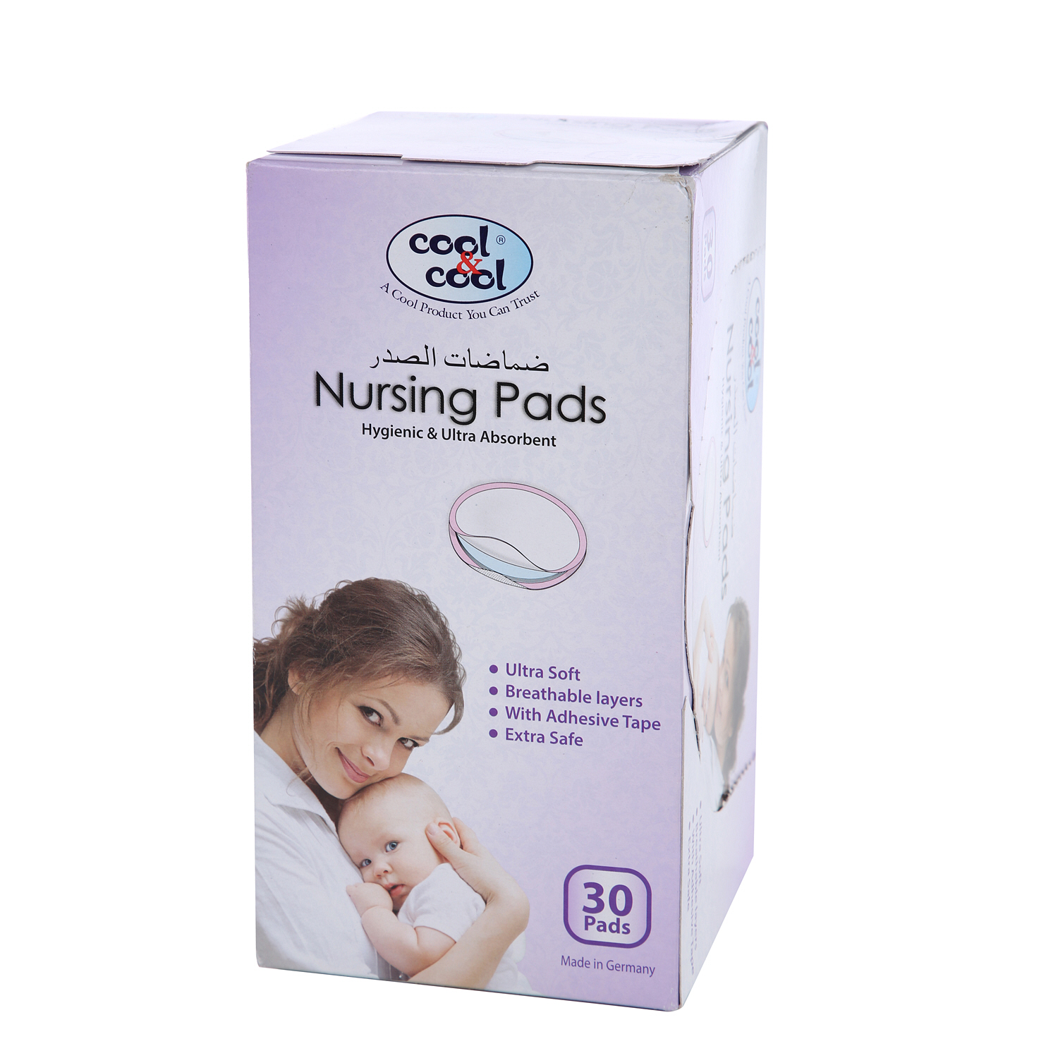 Cool & Cool Nursing Pads Hygienic 30 pads