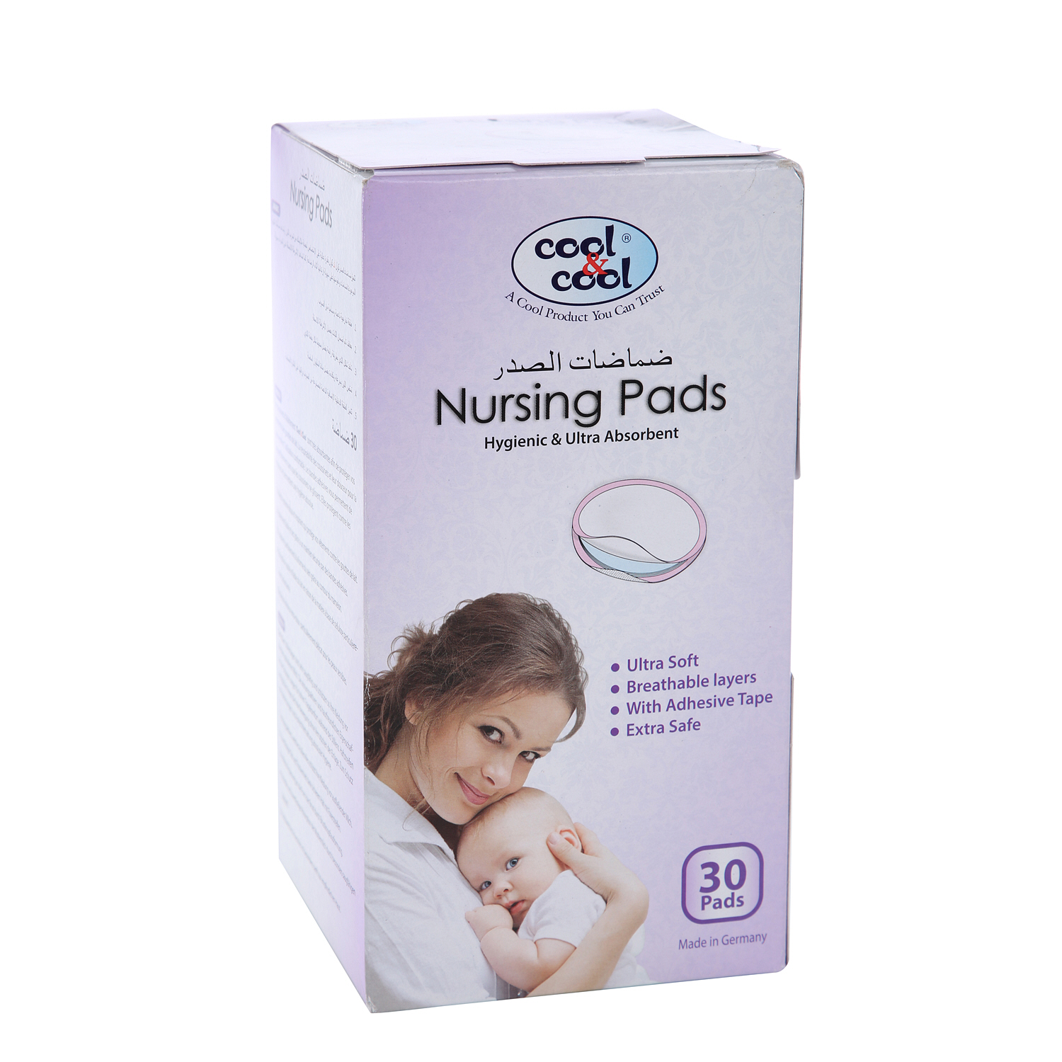 Cool & Cool Nursing Pads Hygienic 30 pads