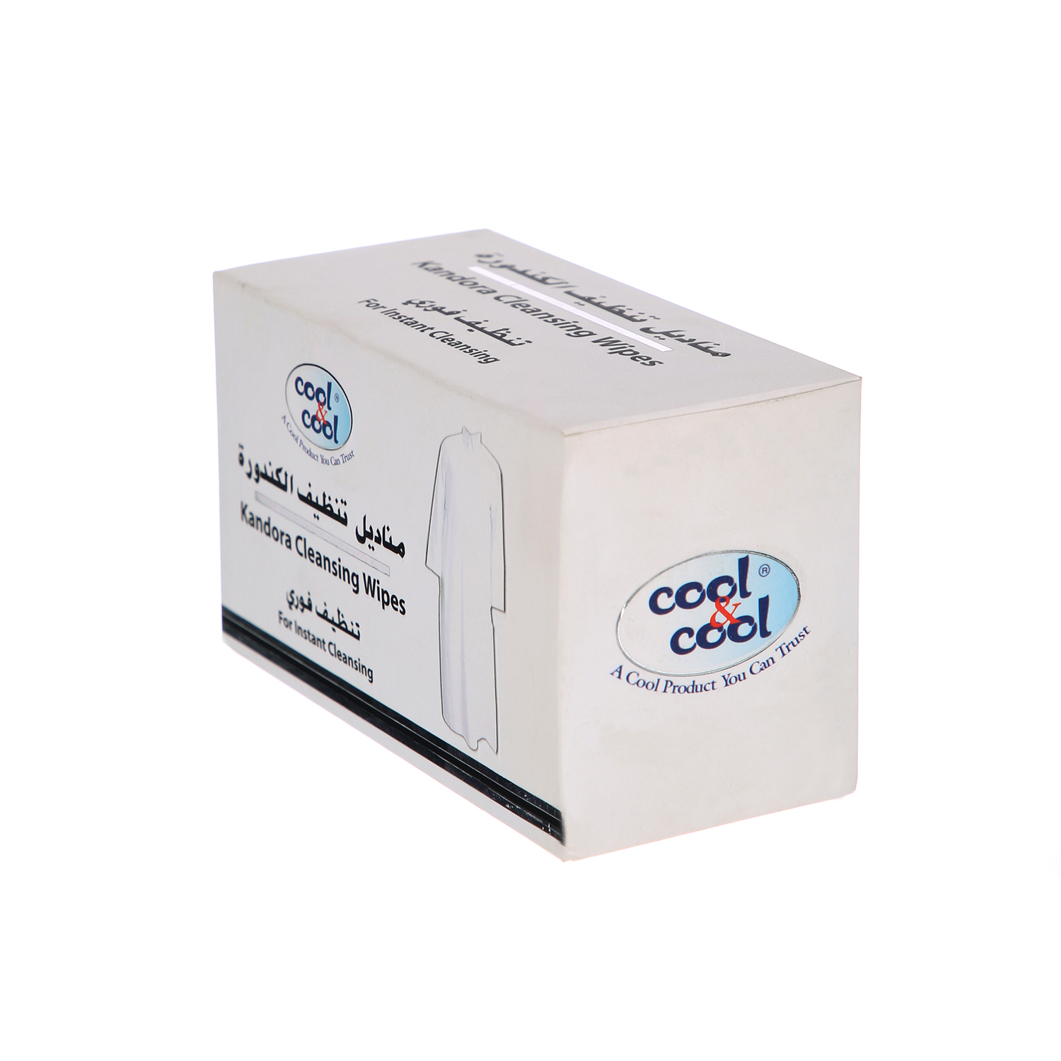 Cool & Cool Kandura Wipes 12 Pack