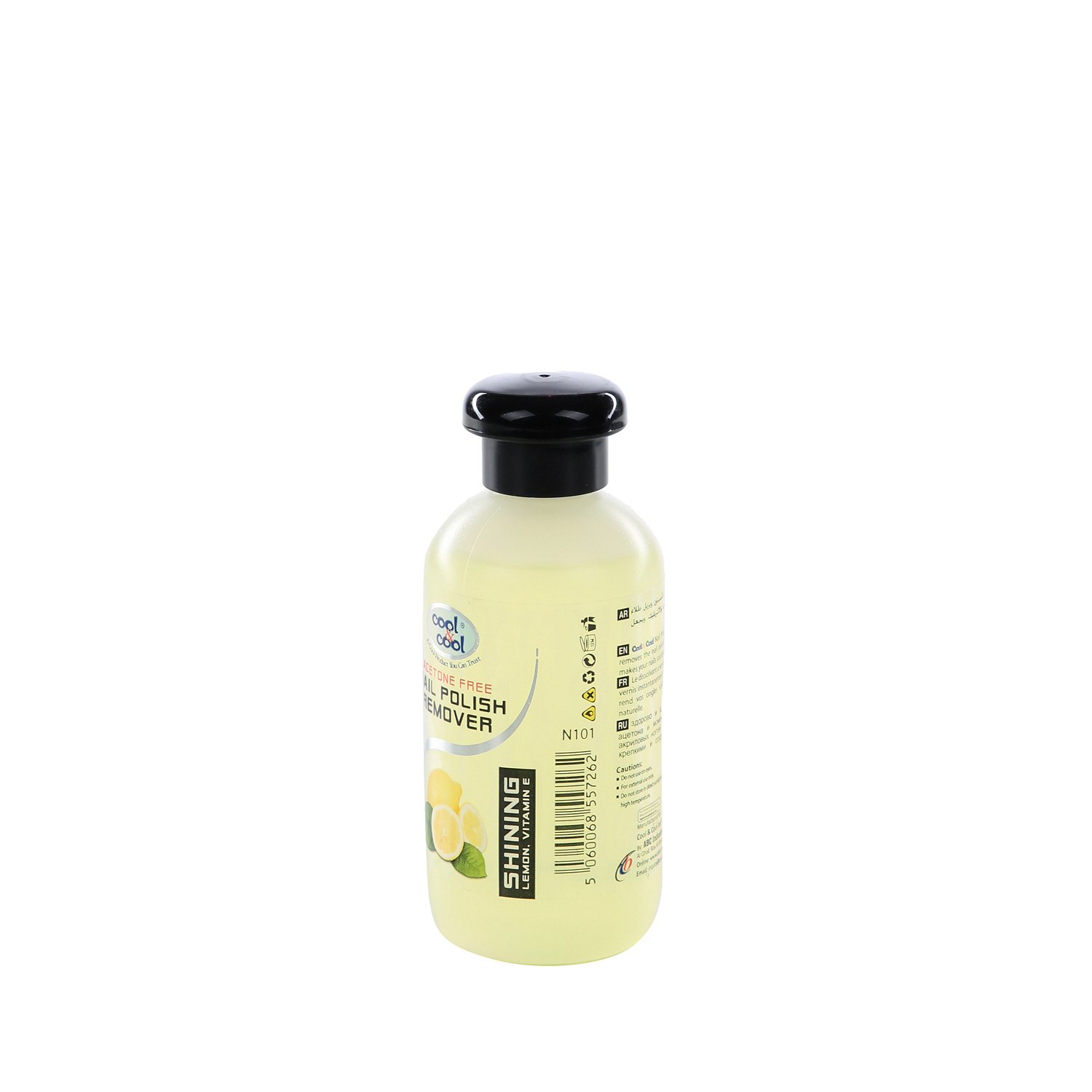 Cool&Cool Nail Polish Remover Lemon 100ml