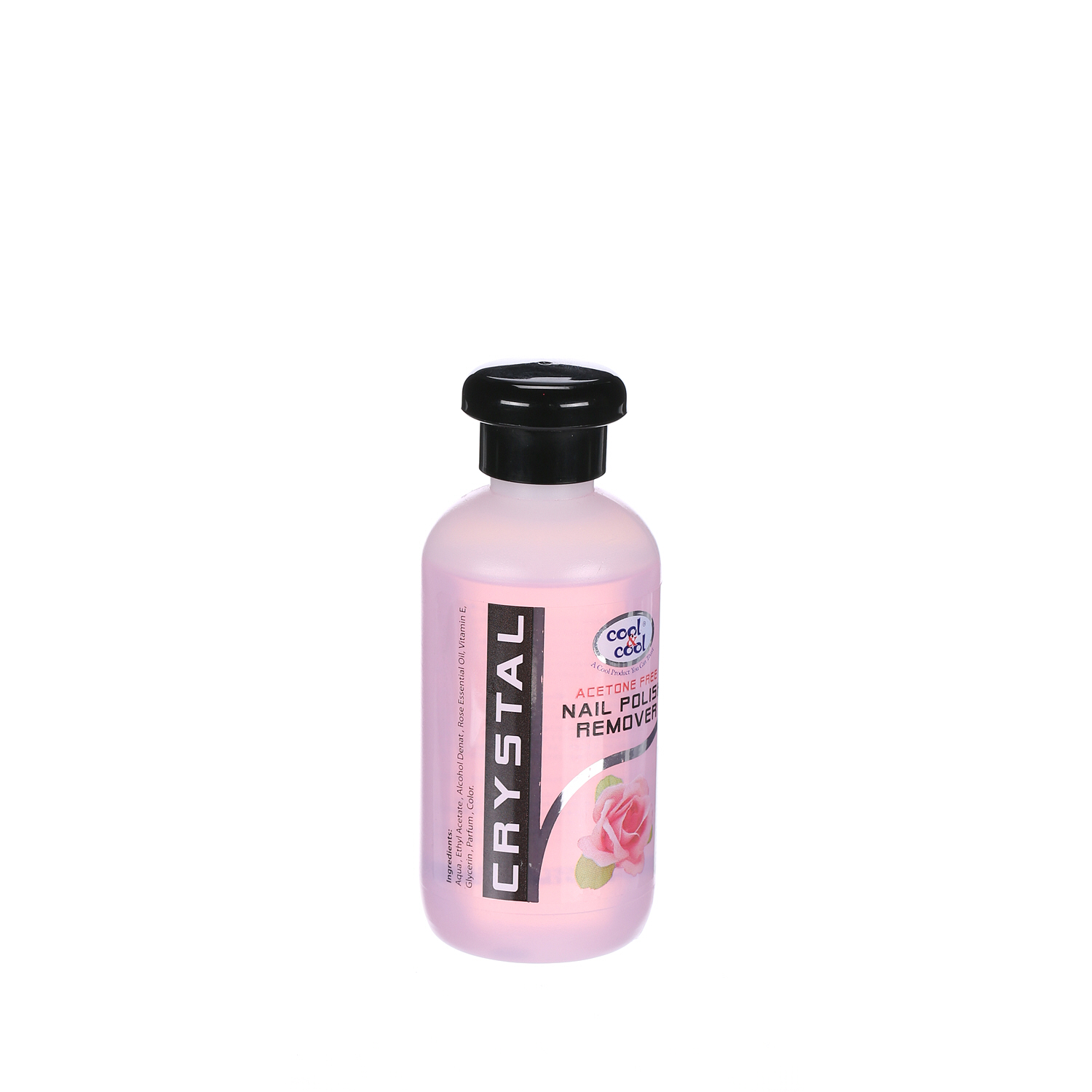 Cool & Cool Nail Polish Remover Rose 100 ml