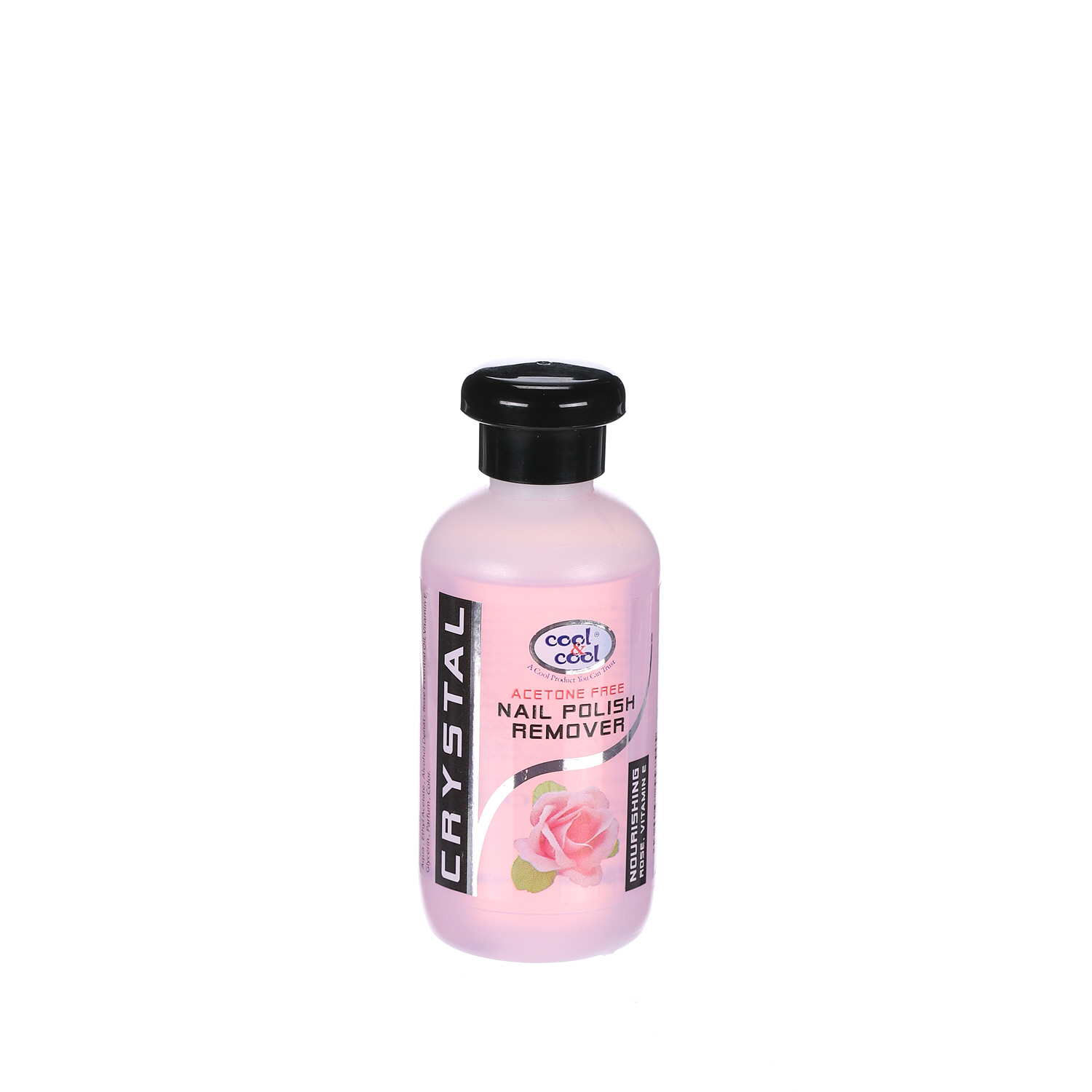 Cool & Cool Nail Polish Remover Rose 100 ml