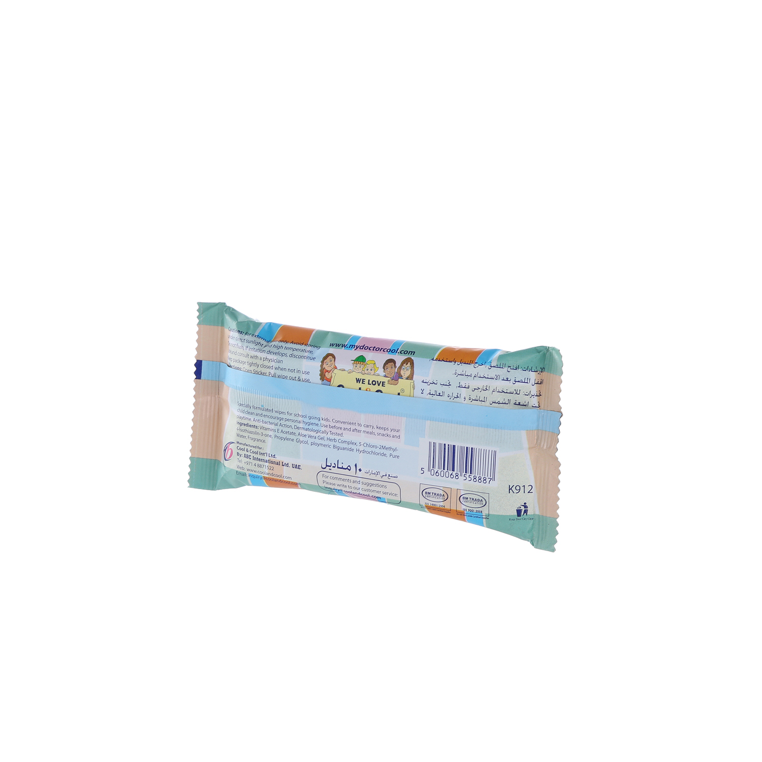Cool&Cool Dr.Cool Kids Wipes 10Wipes