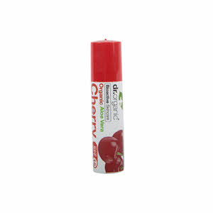 Dr.Organic Aloevera Cherry Lip Balm 5.7ml