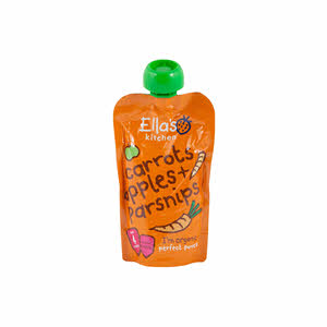 Ella's Kitchen Organic Carrots Apple + Parsnip 120gm