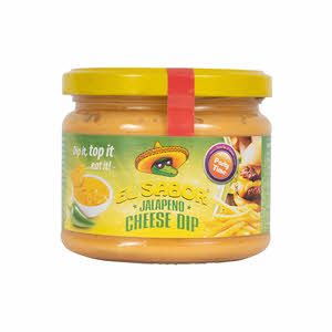 Elsabor Jalapeno Cheese Dip Jar 300 g