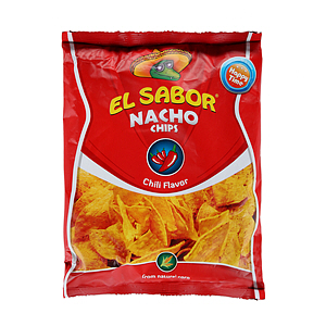 El Sabor Nachos Chilli Flavor Chips 100 g