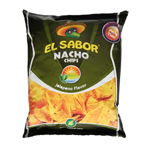 El Sabor Nachos Jalapeno Chips 225 g