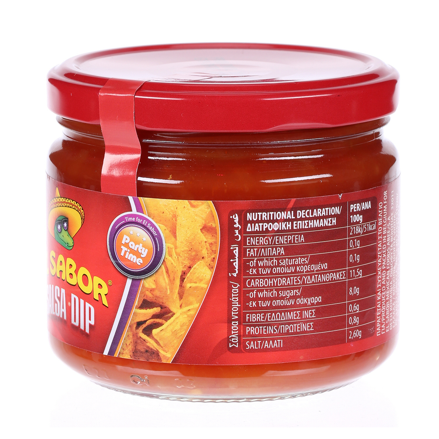 El Sabor Salsa Dip Jar 315 g