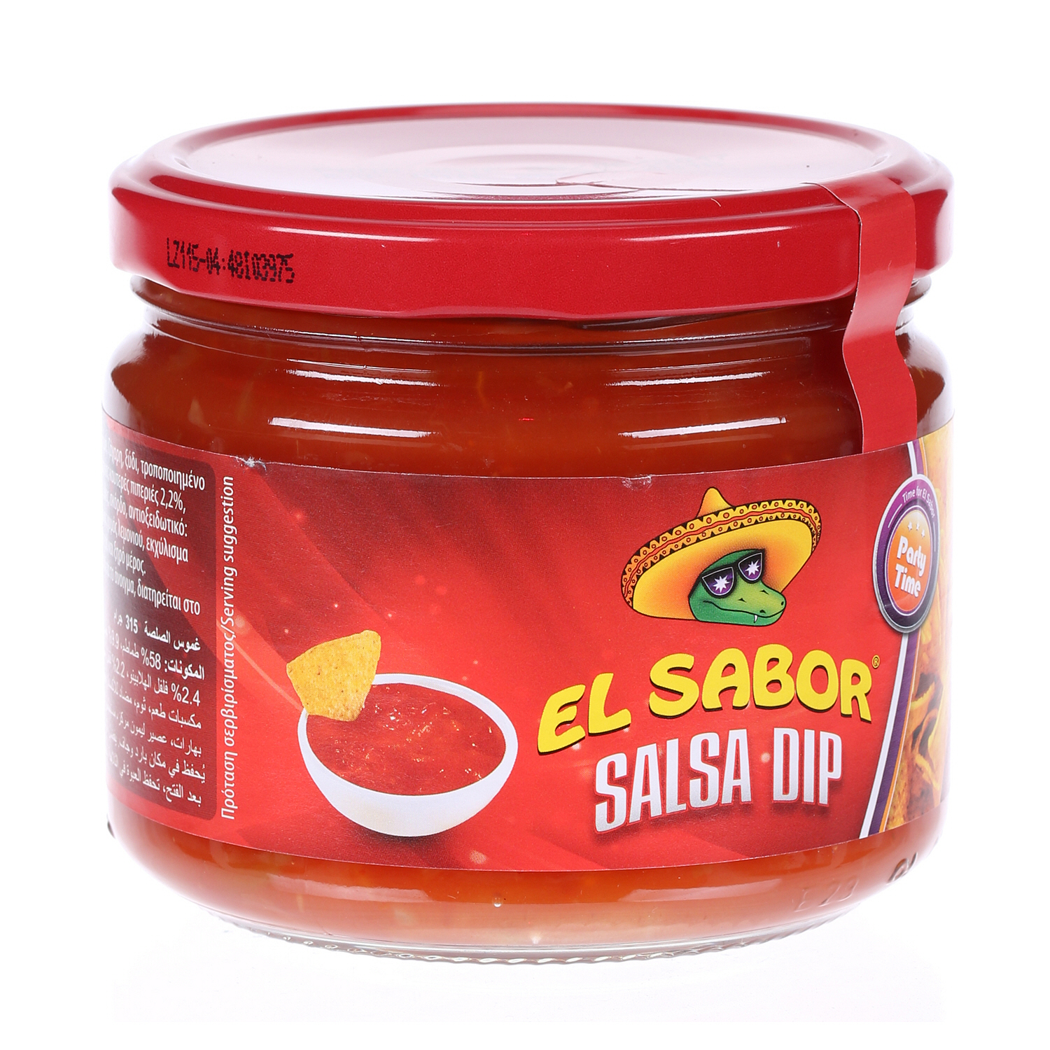El Sabor Salsa Dip Jar 315 g
