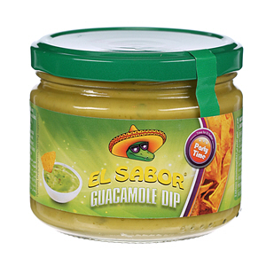 El Sabor Nacho And Dip Guacamole 175 g