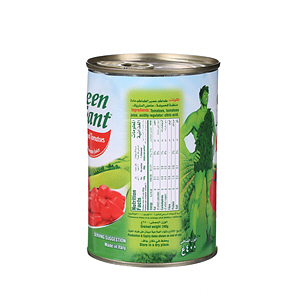 العملاق الأخضر عصير طماطم مقطعة 400 ج