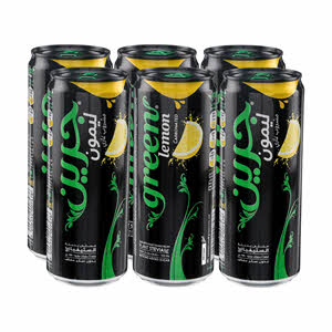 Green Cola Lemon Carbonated Can 6 x 330 ml