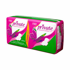 Sanitary Pads Private Extra Thin Normal 18 Pads