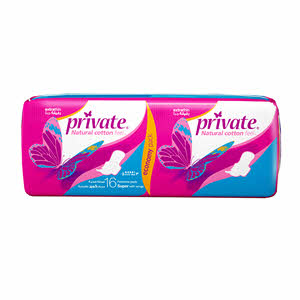 Sanitary Pads Private Extra Thin Super 16 Pads