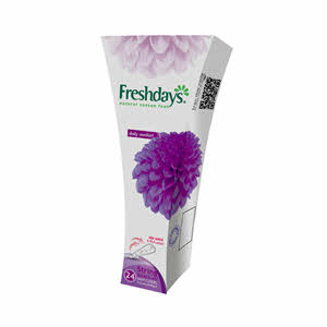 Freshdays Daily Liners Normal String 24 Pads