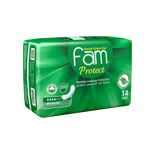 Fam Protect Incontinence Moderate 14 Pads