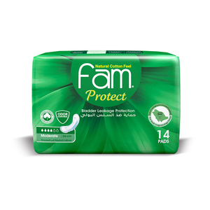 Fam Protect Incontinence Moderate 14 Pads