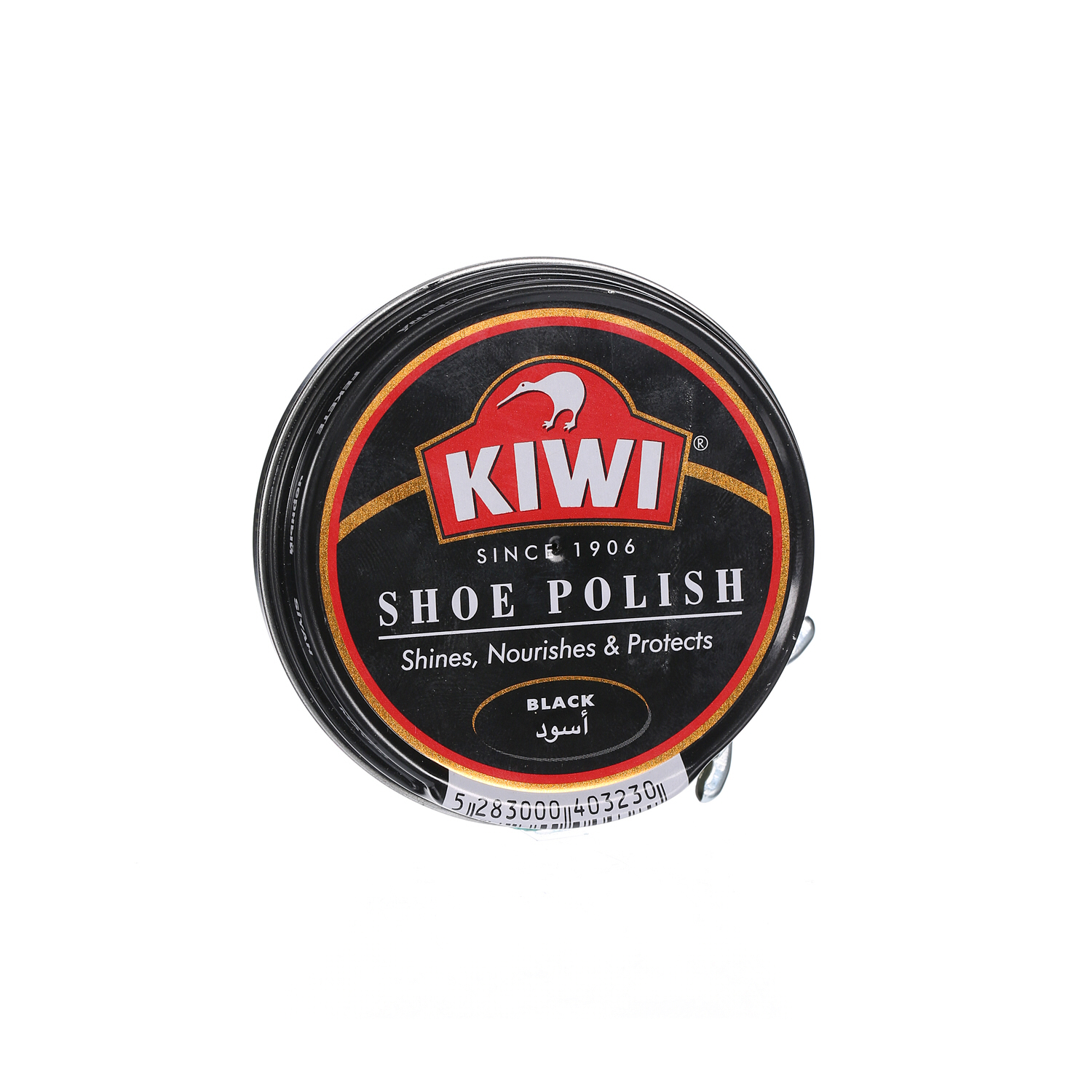 Kiwi Shoe Polish Tin Black 50ml