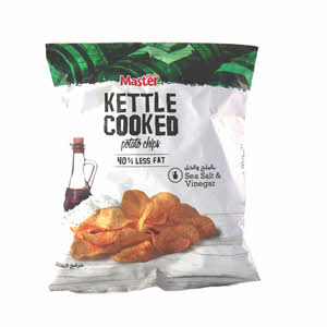 Master Kettle Cooked Potato Chips Salt & Vinegar 45 g