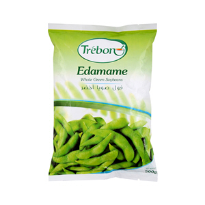 Trebone By Edamame Whole Green Soybeans 500 g