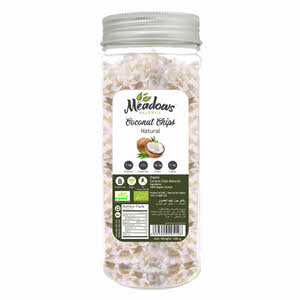 Meadows Organic Coconut Chips Natural 100 g