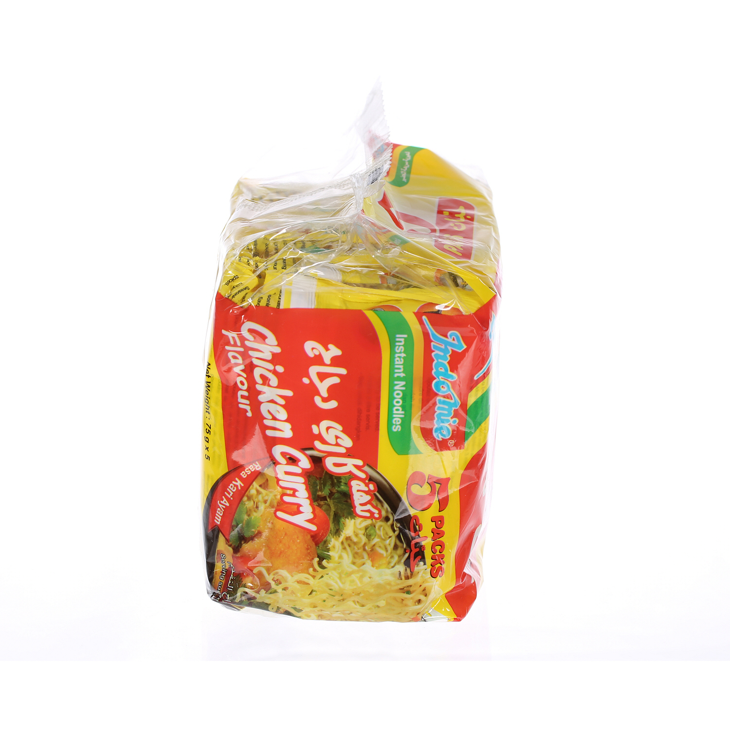 Indomie Instant Noodles Chicken Curry Flavor 75 g × 5 Pack